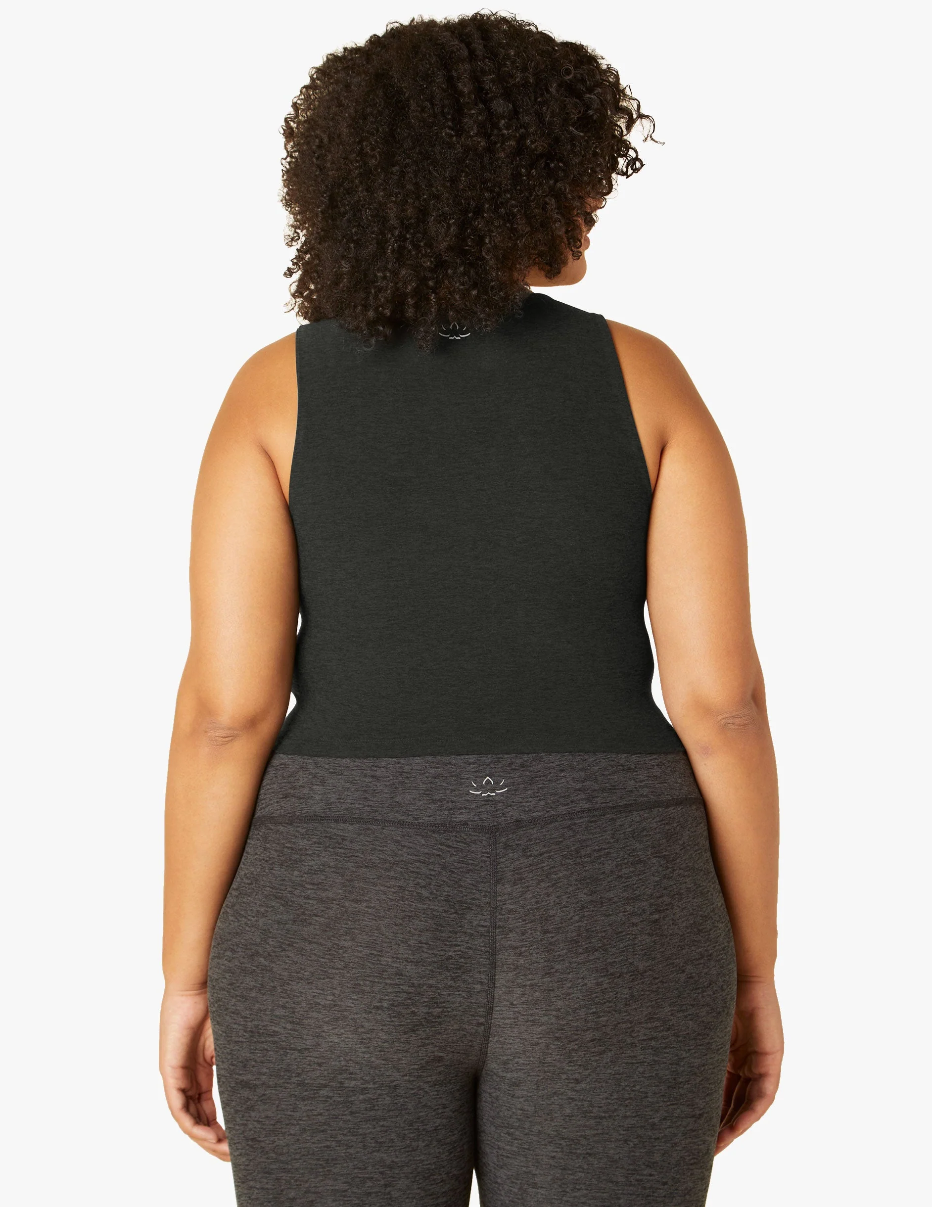 Spacedye Square Neck Cropped Tank - Onhollan