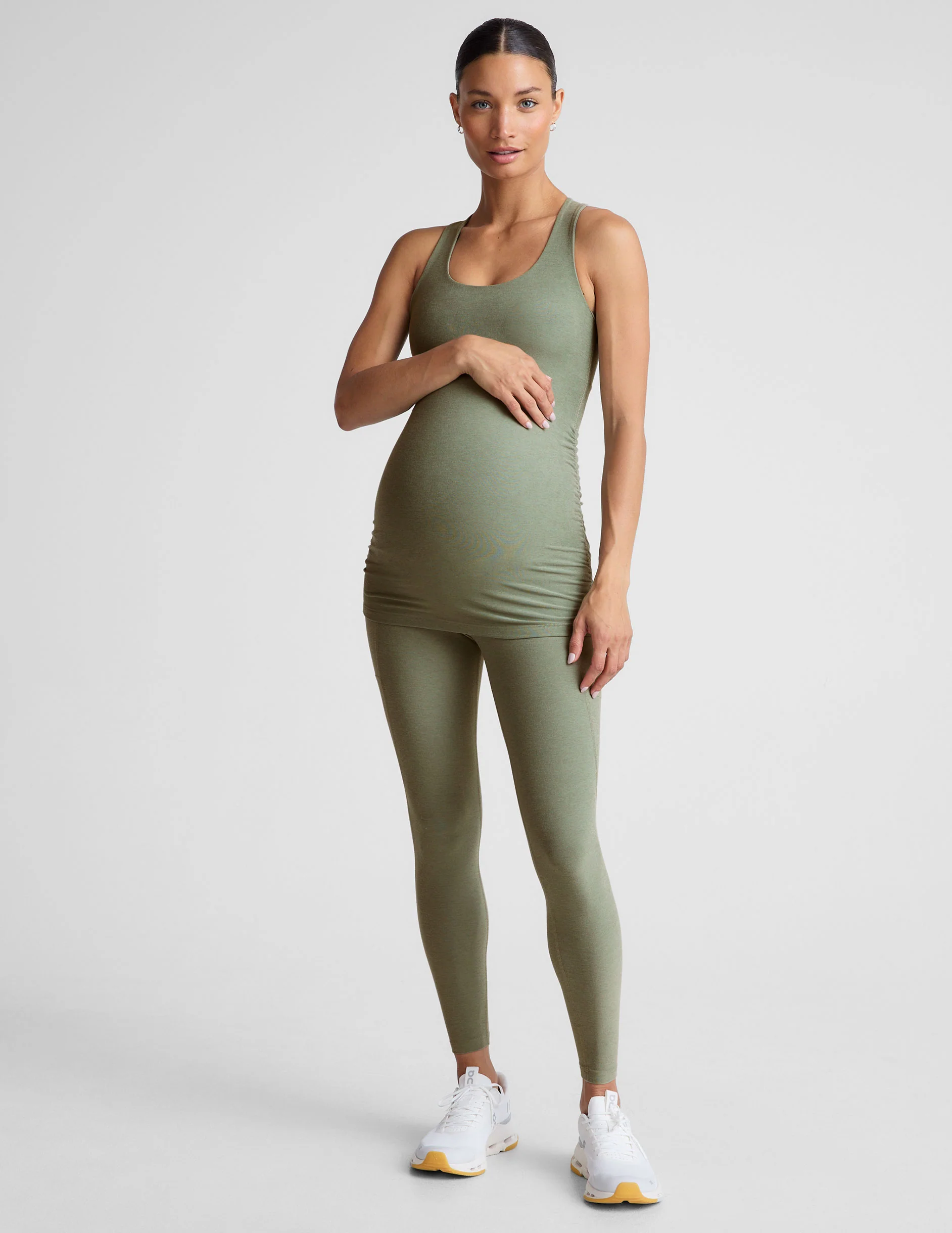 Spacedye Bases Covered Maternity Tank - Onhollan