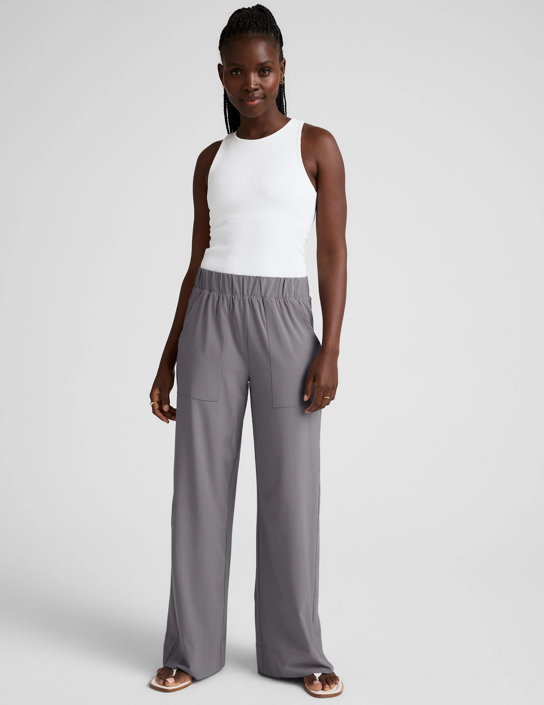 Refocus Ribbed Classic Tank - Onhollan