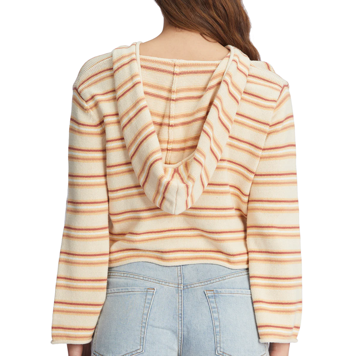 Women's Side Swipe Poncho Hoodie - Onhollan