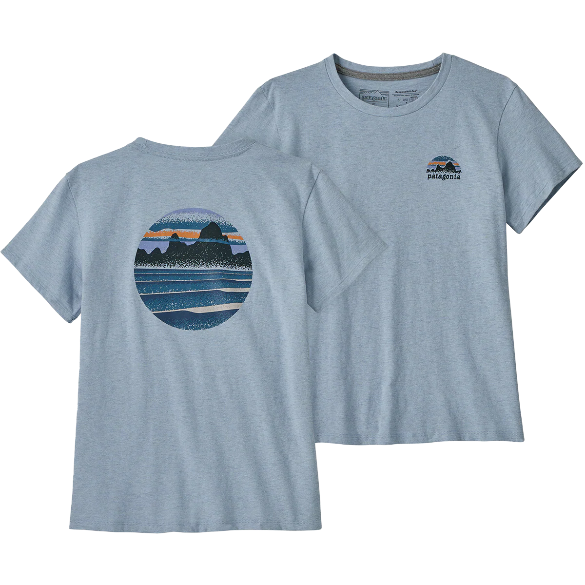 Women's Skyline Stencil Responsibili-Tee - Onhollan