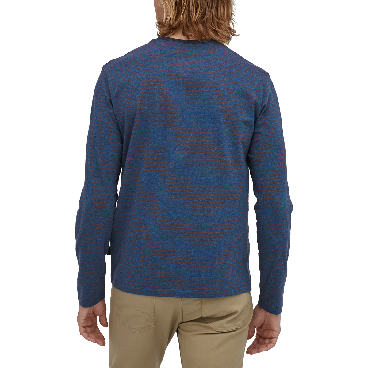Men's Long-Sleeved Organic Cotton Lightweight Henley Pullover - Onhollan