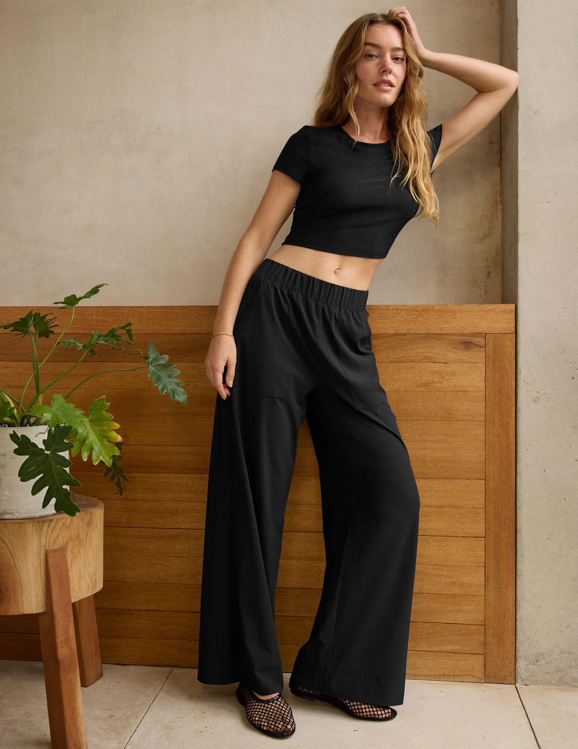 Easy Wide Leg Pant - Onhollan
