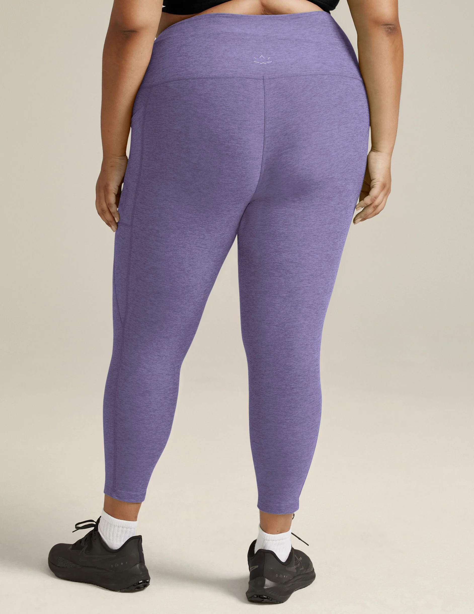 Spacedye Out Of Pocket High Waisted Midi Legging - Onhollan