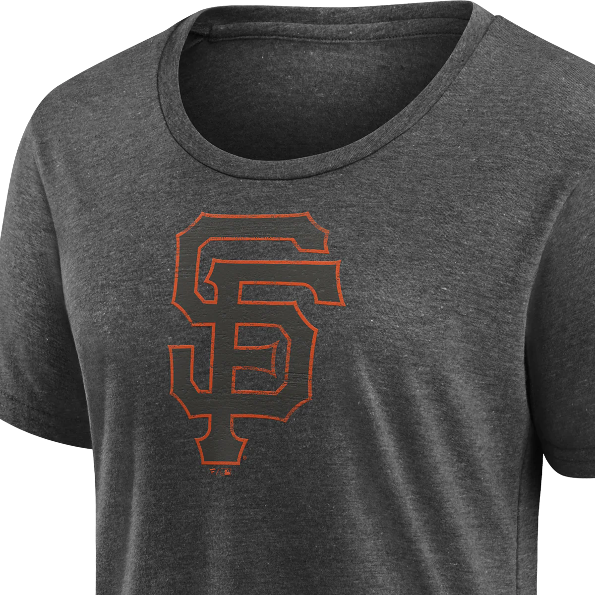 Women's Giants Triblend Logo Short Sleeve - Onhollan
