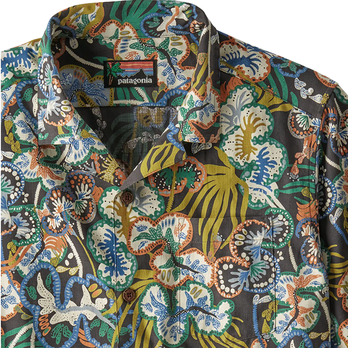 Men's Tidal Threads Camp Shirt - Onhollan