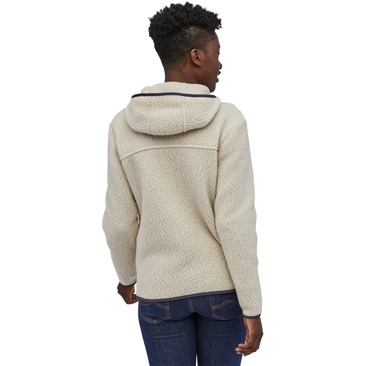 Women's Retro Pile Hoody - Onhollan