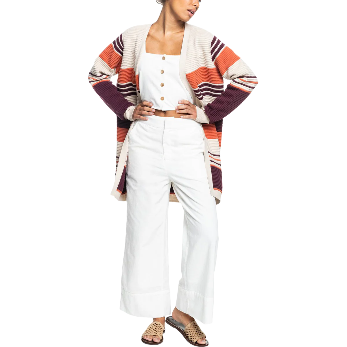 Women's Above The Sun Colorblock Cardigan - Onhollan