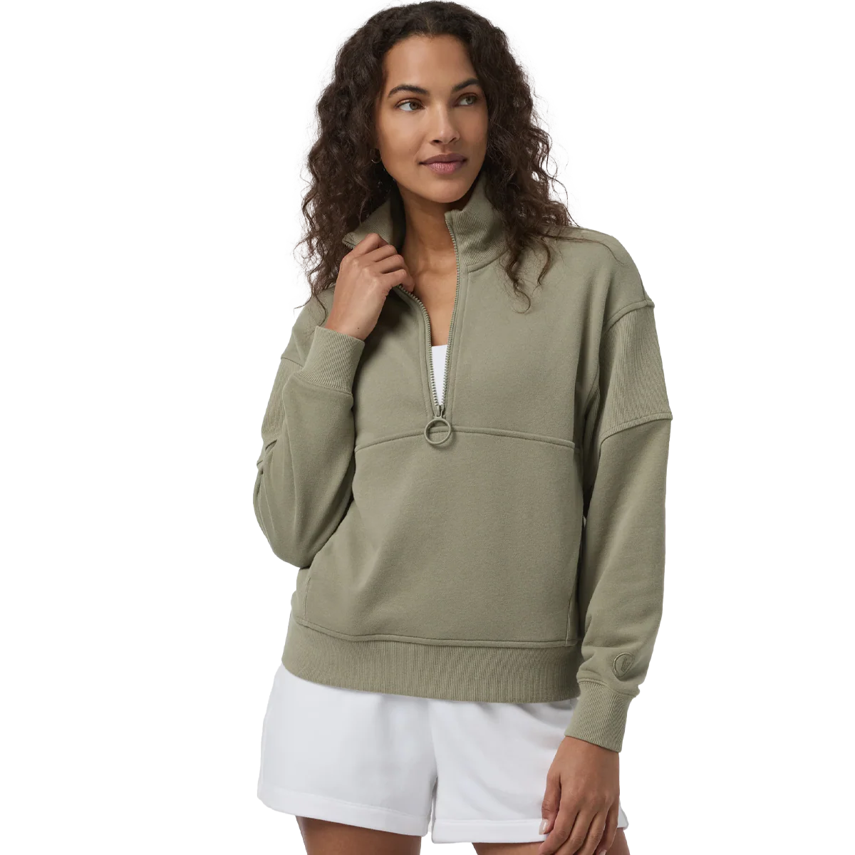 Women's Sedona Rib Half Zip - Onhollan