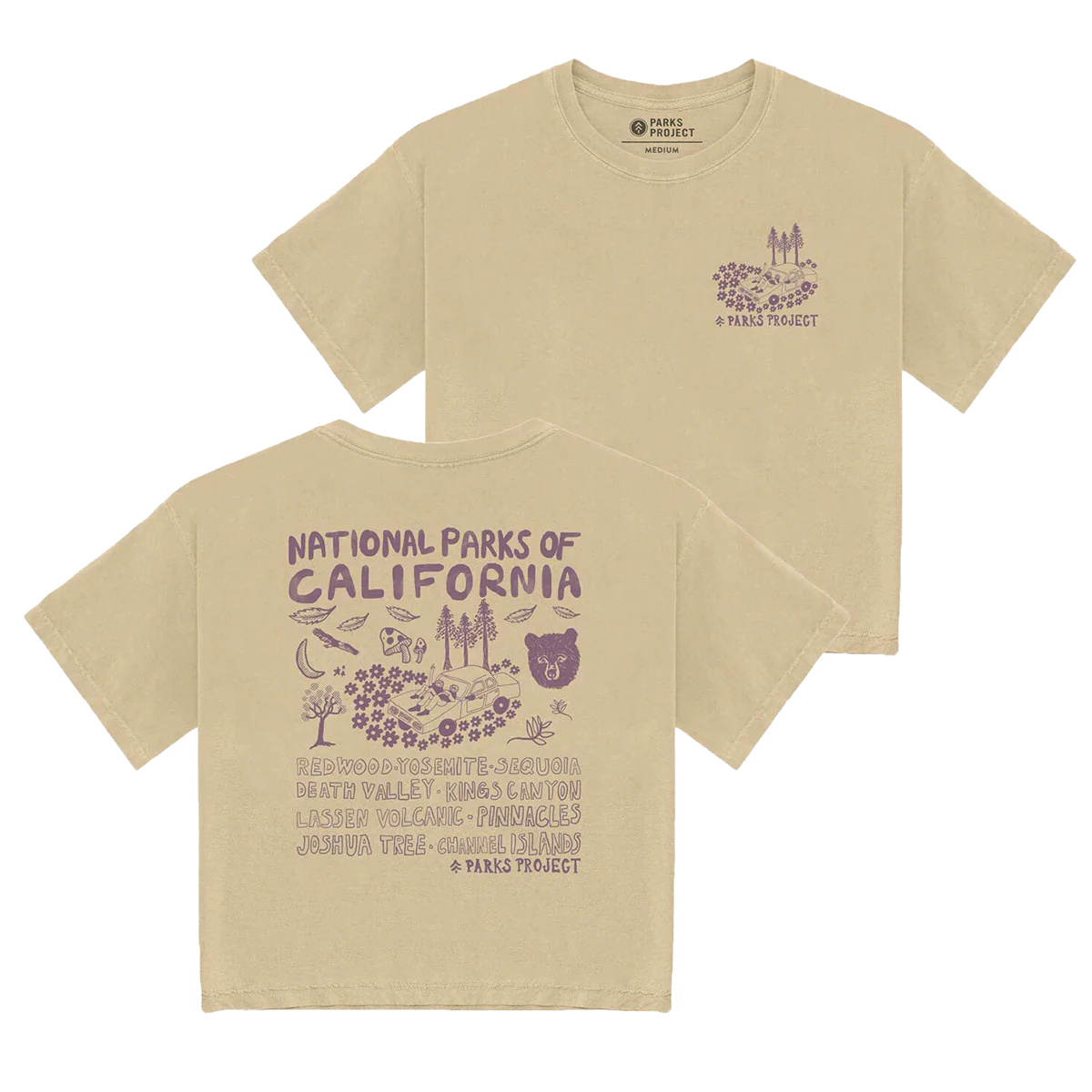 Women's National Parks of California Tee - Onhollan