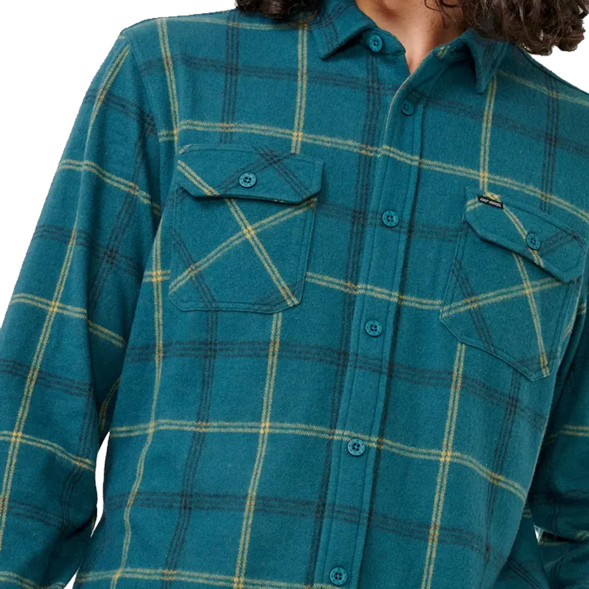 Men's Grid Long Sleeve Shirt - Onhollan