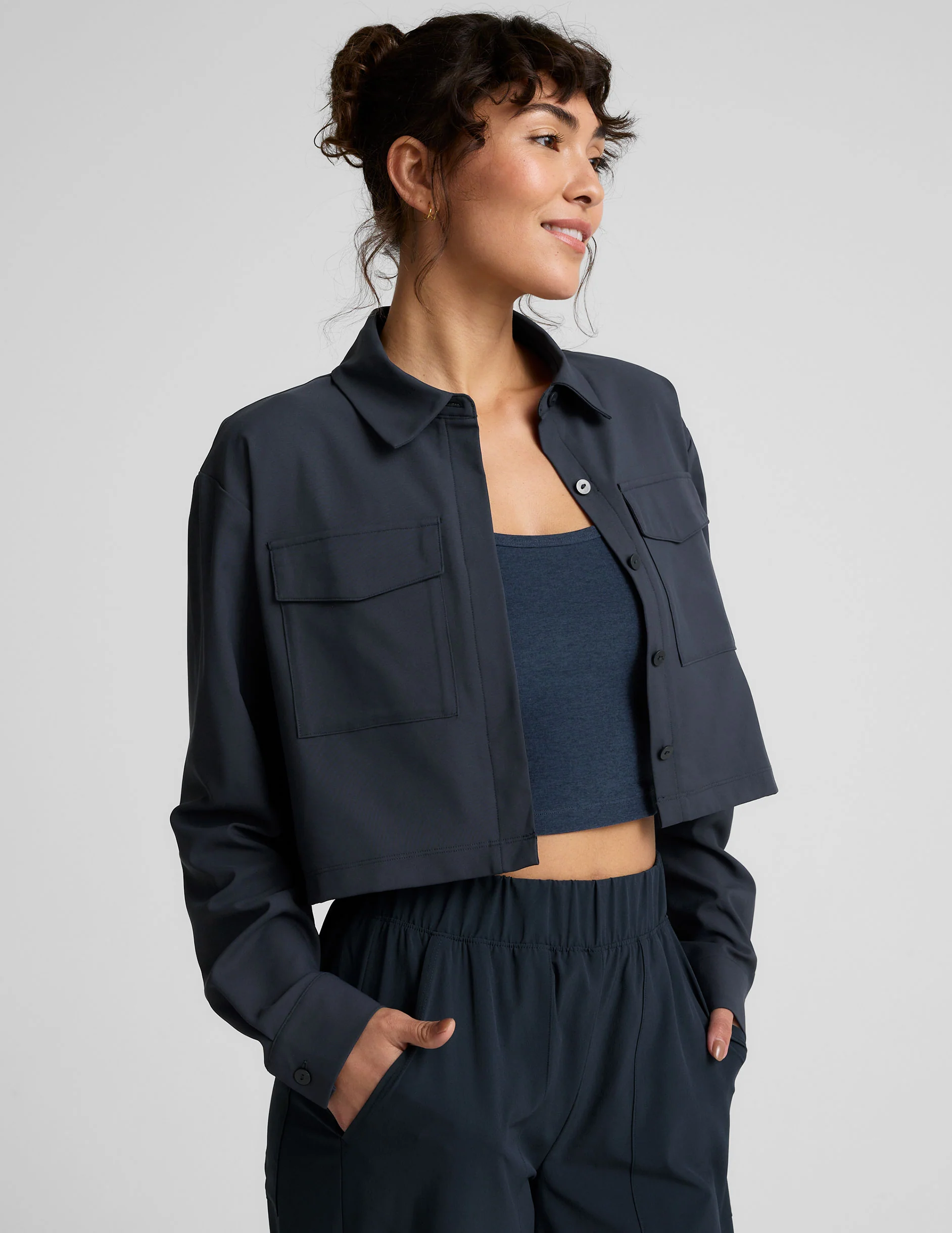 Midtown Cropped Jacket - Onhollan